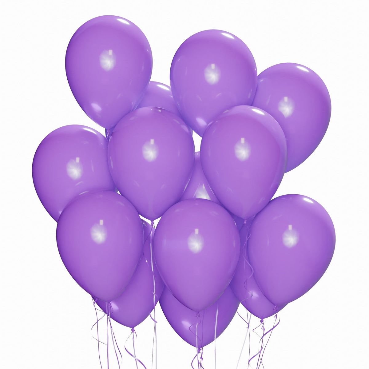 WIDE OCEAN INTERNATIONAL TRADE BEIJING CO., LTD Balloons Purple Latex Balloon 12 Inches, 15 Count 810064197796