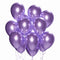 WIDE OCEAN INTERNATIONAL TRADE BEIJING CO., LTD Balloons Purple Latex Balloon 12 Inches, Chrome Collection, 15 Count 810064198533