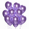 WIDE OCEAN INTERNATIONAL TRADE BEIJING CO., LTD Balloons Purple Latex Balloon 12 Inches, Chrome Collection, 72 Count 810064198540