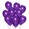 WIDE OCEAN INTERNATIONAL TRADE BEIJING CO., LTD Balloons Purple Latex Balloon 12 Inches, Pearl Collection, 15 Count 810064197819