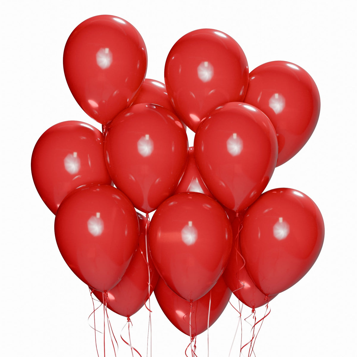 WIDE OCEAN INTERNATIONAL TRADE BEIJING CO., LTD Balloons Red Latex Balloons, 5 Inches, 100 Count 810120717401