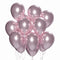 WIDE OCEAN INTERNATIONAL TRADE BEIJING CO., LTD Balloons Rosegold Latex Balloon 12 Inches, Chrome Collection, 15 Count 810064198458