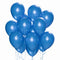 WIDE OCEAN INTERNATIONAL TRADE BEIJING CO., LTD Balloons Royal Blue Latex Balloon 12 Inches, Pearl Collection, 15 Count 810064197970