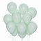 WIDE OCEAN INTERNATIONAL TRADE BEIJING CO., LTD Balloons Tiffany Blue Latex Balloon 12 Inches, Macaroon Collection, 15 Count 810064198885