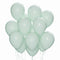 WIDE OCEAN INTERNATIONAL TRADE BEIJING CO., LTD Balloons Tiffany Blue Latex Balloon 12 Inches, Macaroon Collection, 15 Count 810064198885