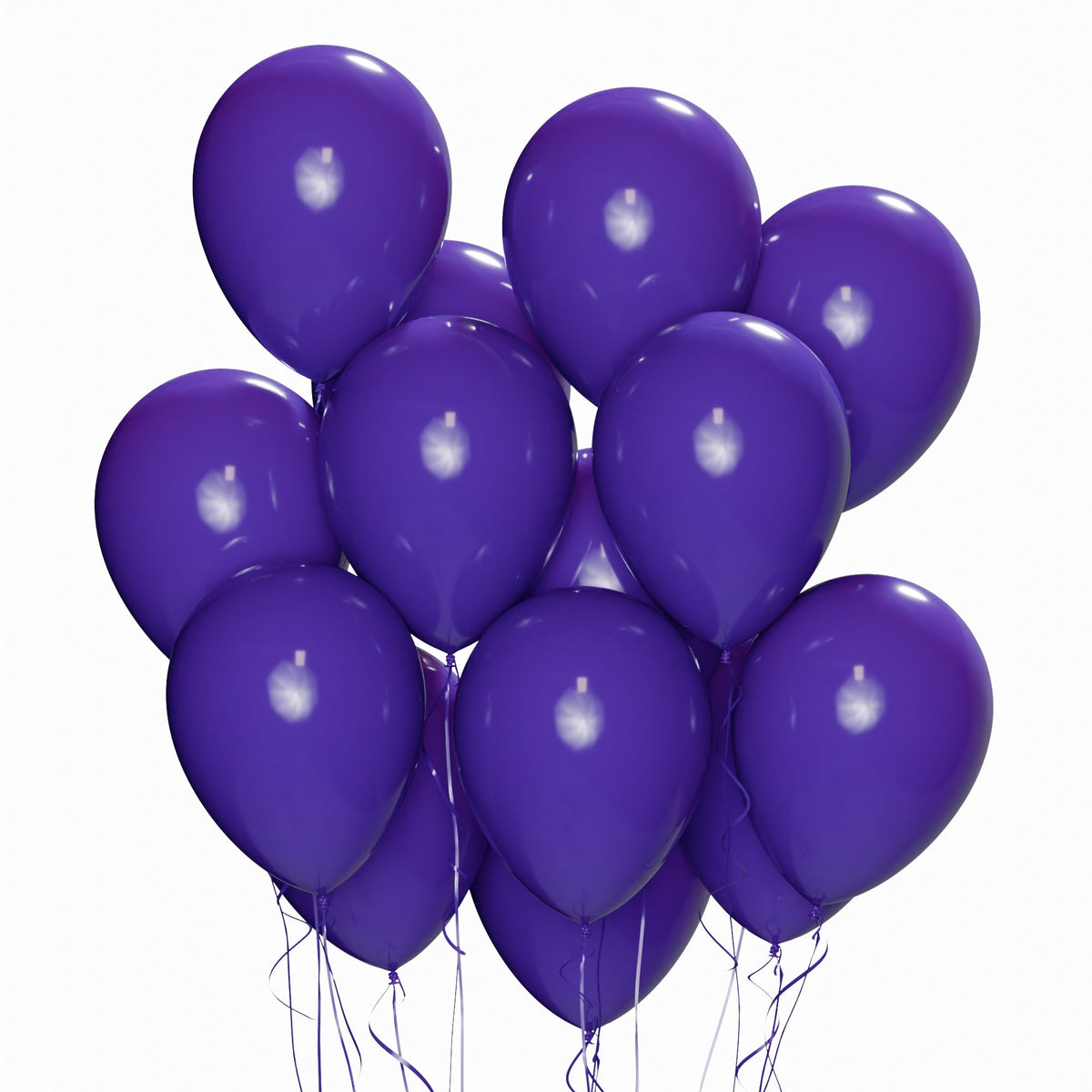 WIDE OCEAN INTERNATIONAL TRADE BEIJING CO., LTD Balloons Violet Latex Balloon, 12 Inches, 15 Count 810077657638