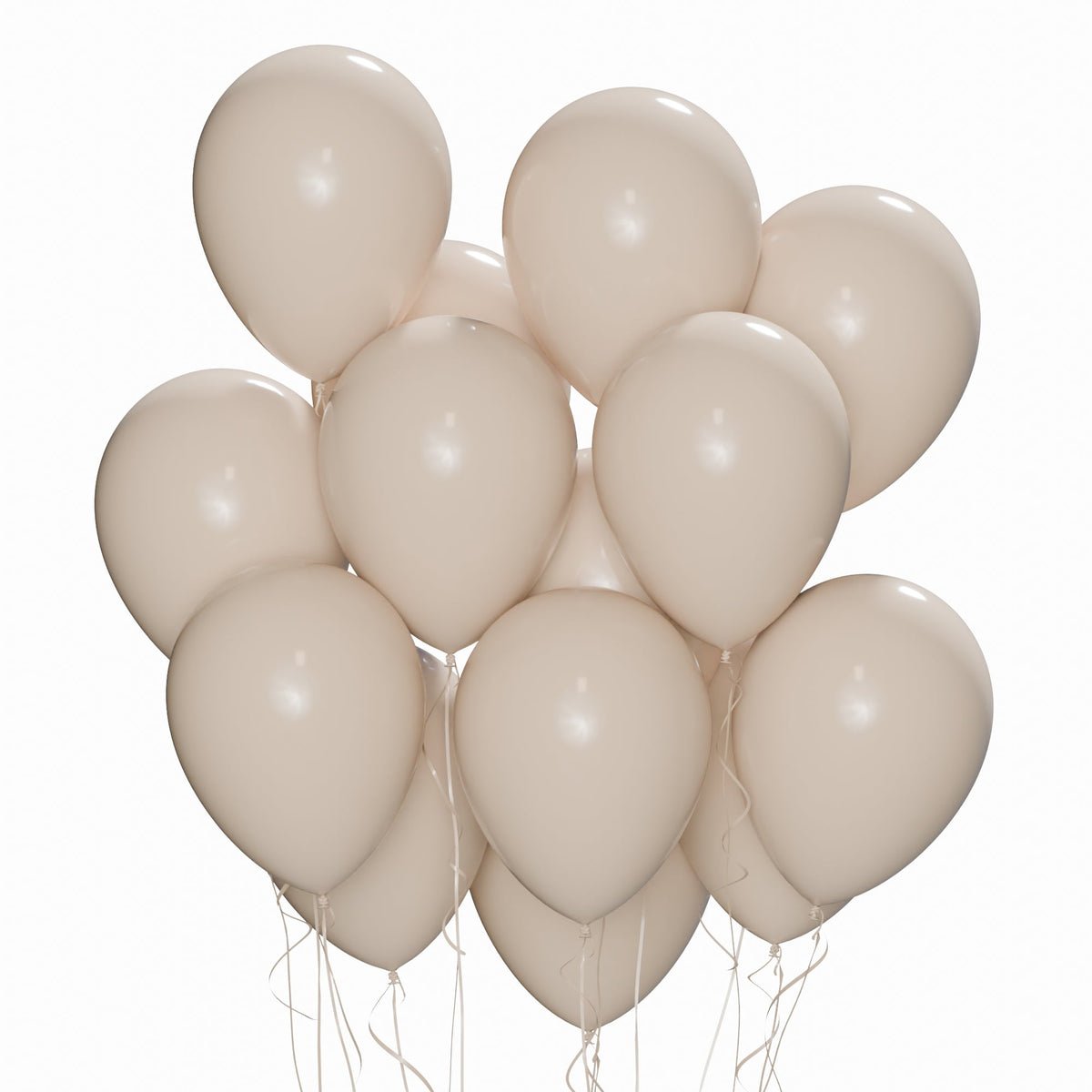 WIDE OCEAN INTERNATIONAL TRADE BEIJING CO., LTD Balloons White Sand Latex Balloons, 12 Inches, 72 Count 810077659694