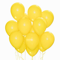 WIDE OCEAN INTERNATIONAL TRADE BEIJING CO., LTD Balloons Yellow  Latex Balloon 12 Inches, 15 Count 810064197512