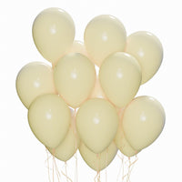WIDE OCEAN INTERNATIONAL TRADE BEIJING CO., LTD Balloons Yellow Latex Balloon 12 Inches, Macaroon Collection, 15 Count 810064198809