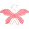 WIDE OCEAN INTERNATIONAL TRADE BEIJING CO., LTD Costume Accessories Pink Macaroon Butterfly Balloon Wings, 1 Count 810077659410