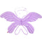 WIDE OCEAN INTERNATIONAL TRADE BEIJING CO., LTD Costume Accessories Purple Macaroon Butterfly Balloon Wings, 1 Count 810077659434