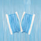 WIDE OCEAN INTERNATIONAL TRADE BEIJING CO., LTD Decorations Neon Blue Fringe Curtain, 1 Count 840482504258