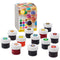 WILTON INDUSTRIES Cake Supplies Gel Food Coloring Set, 0.5 Oz, 12 Count 020591913800
