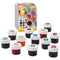 WILTON INDUSTRIES Cake Supplies Gel Food Coloring Set, 0.5 Oz, 12 Count 020591913800