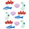WILTON INDUSTRIES Cake Supplies Sea life Cupcake Icing Decoration, 1 Count