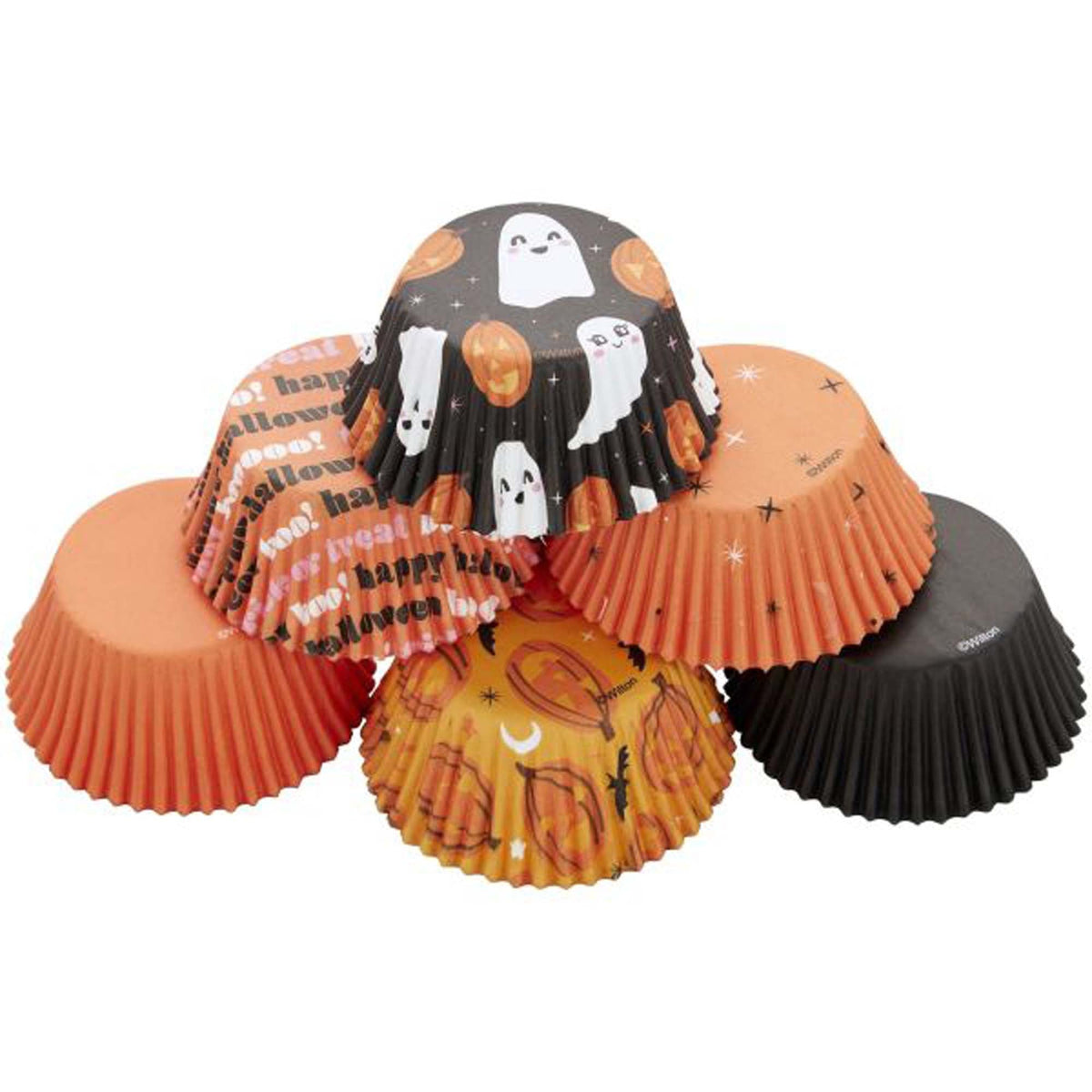 WILTON INDUSTRIES Halloween Halloween Cupcake Baking Paper Cups, 150 Count 070896160959