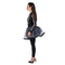 WUYI SHENGENMEI ARTS&CRAFTS CO., LTD Costumes Ballerina of the Dead Costume for Adults, Black Short Dress