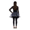WUYI SHENGENMEI ARTS&CRAFTS CO., LTD Costumes Ballerina of the Dead Costume for Adults, Black Short Dress
