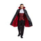 WUYI SHENGENMEI ARTS&CRAFTS CO., LTD Costumes Classic Vampire Plus Size Costume for Adults, Vest, Tie and Cape 840482503534