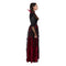 WUYI SHENGENMEI ARTS&CRAFTS CO., LTD Costumes Classic Vampiress Costume for Adults, Black and Red Dress