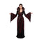 WUYI SHENGENMEI ARTS&CRAFTS CO., LTD Costumes Fire Vampiress Costume for Adults, Black and Red Dress