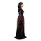 WUYI SHENGENMEI ARTS&CRAFTS CO., LTD Costumes Fire Vampiress Costume for Adults, Black and Red Dress