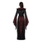 WUYI SHENGENMEI ARTS&CRAFTS CO., LTD Costumes Fire Vampiress Costume for Adults, Black and Red Dress