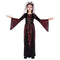 WUYI SHENGENMEI ARTS&CRAFTS CO., LTD Costumes Fire Vampiress Costume for Kids, Black and Red Dress