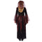 WUYI SHENGENMEI ARTS&CRAFTS CO., LTD Costumes Fire Vampiress Costume for Kids, Black and Red Dress