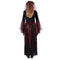 WUYI SHENGENMEI ARTS&CRAFTS CO., LTD Costumes Fire Vampiress Costume for Kids, Black and Red Dress