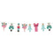 YIWU DAMAI Christmas Nutcracker Paper Banner, 118 Inches, 1 Count 840482501141