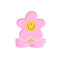 YIWU DAMAI Everyday Entertaining Friendship Large Flower Shaped Lunch Paper Plates, 9 Inches, 8 Count 840482500588