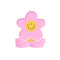 YIWU DAMAI Everyday Entertaining Friendship Large Flower Shaped Lunch Paper Plates, 9 Inches, 8 Count 840482500588