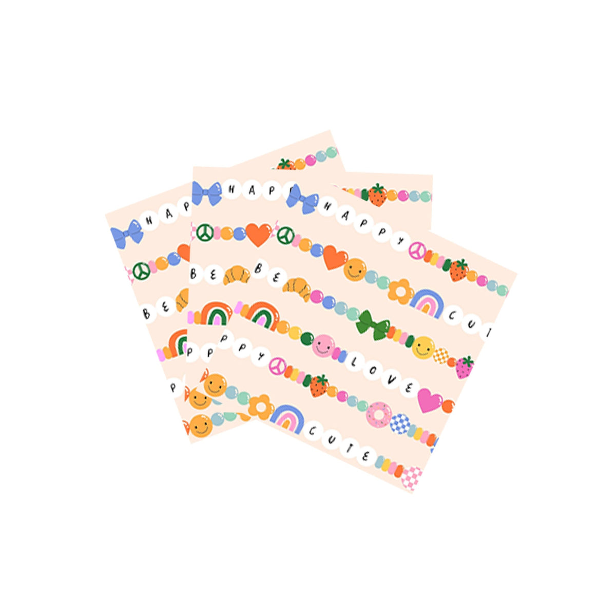 YIWU DAMAI Everyday Entertaining Friendship Large Lunch Napkins, 16 Count 840482500618