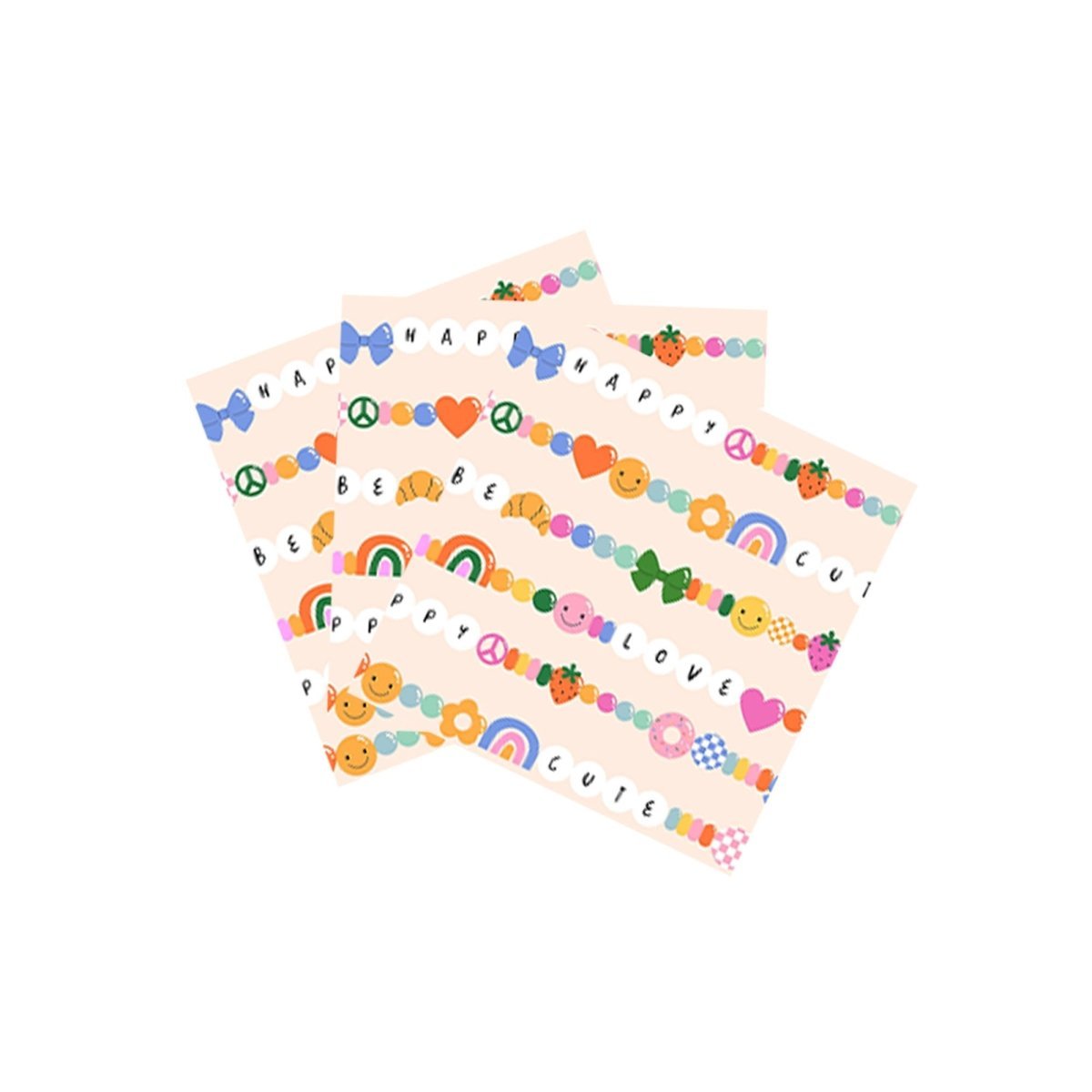 YIWU DAMAI Everyday Entertaining Friendship Large Lunch Napkins, 16 Count 840482500618