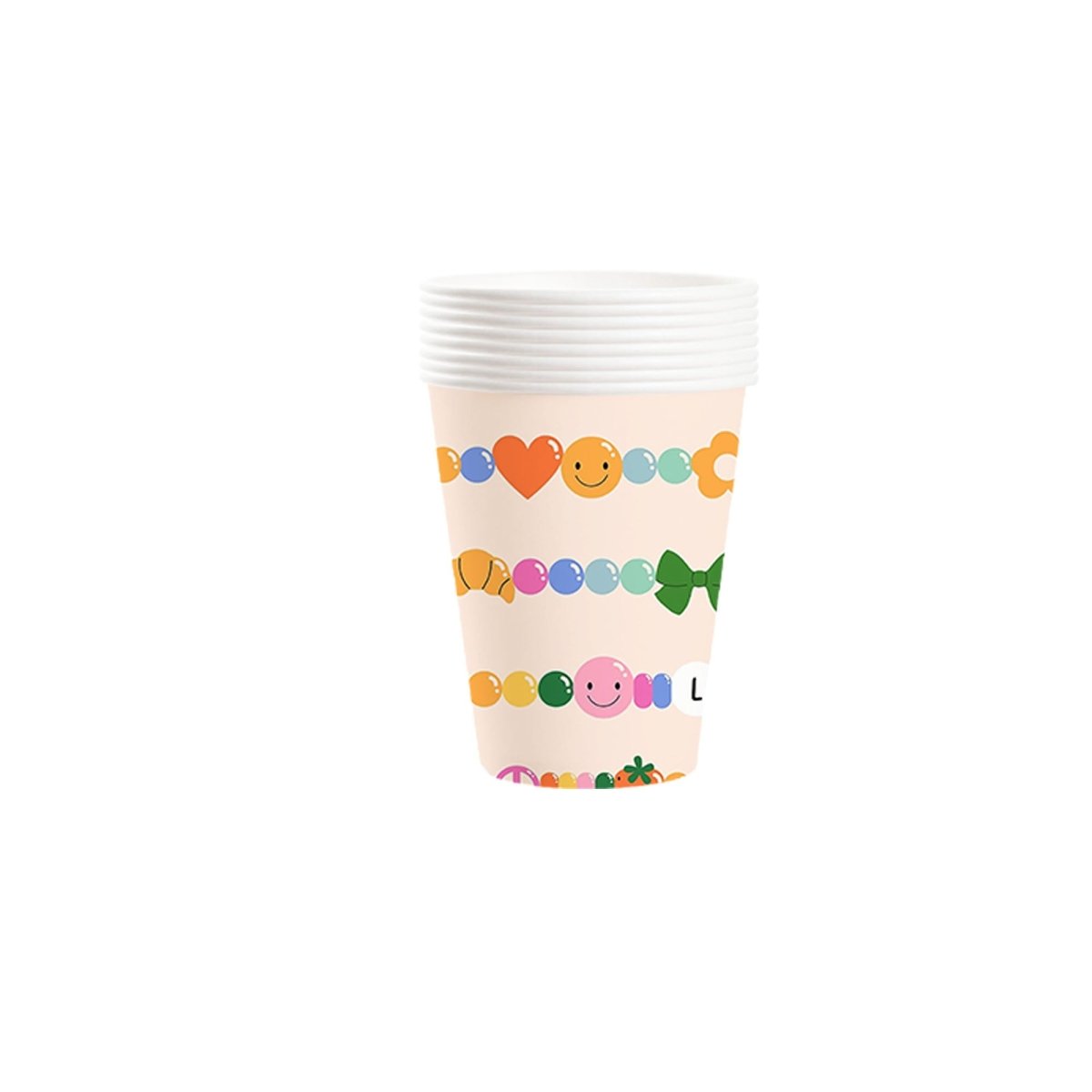 YIWU DAMAI Everyday Entertaining Friendship Paper Cups, 9 Oz, 8 Count 840482500601