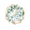 YIWU DAMAI Everyday Entertaining Golden Foliage Small Dessert Paper Plates, 8 Inches, 8 Count 810120719665