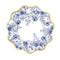 YIWU DAMAI Everyday Entertaining Majestic Flowers Large Lunch Paper Plates, 10 Inches, 8 Count 810120719610
