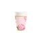 YIWU DAMAI Everyday Entertaining Rosy Elegance Paper Cups, 9 Oz, 8 Count 810120719740