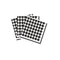 YIWU DAMAI Everyday Entertaining Sophisticated Chic Patterns Large Lunch Napkins, 16 Count 810120719511