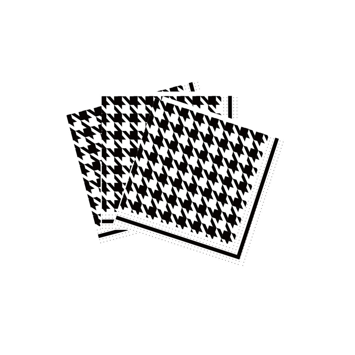 YIWU DAMAI Everyday Entertaining Sophisticated Chic Patterns Large Lunch Napkins, 16 Count 810120719511