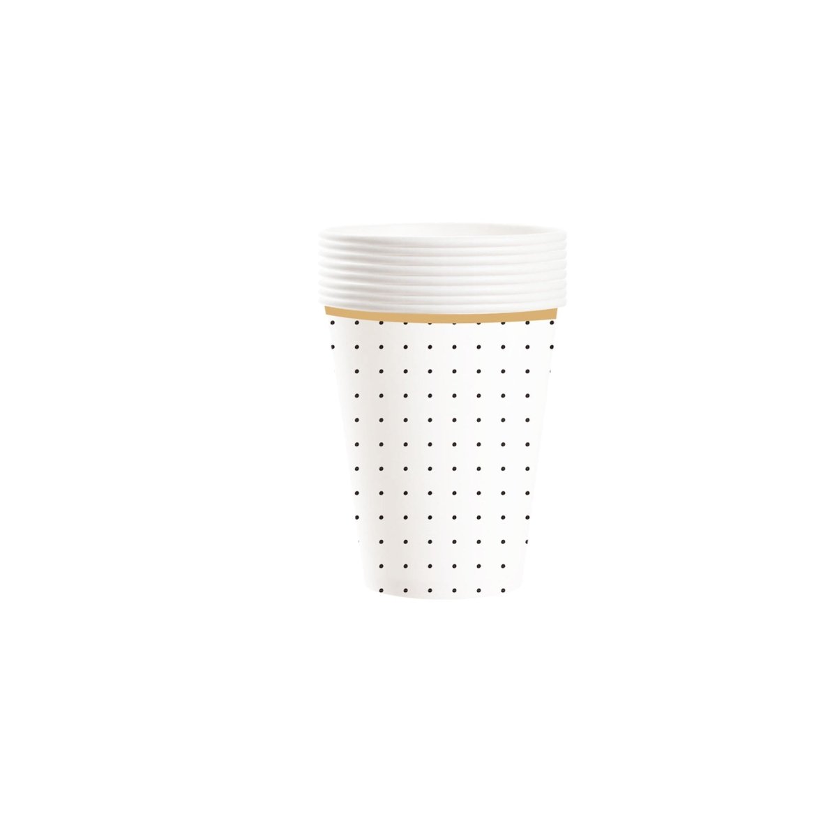 YIWU DAMAI Everyday Entertaining Sophisticated Chic Patterns Paper Cups, 9 Oz, 8 Count 810120719504