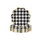 YIWU DAMAI Everyday Entertaining Sophisticated Chic Patterns Small Dessert Paper Plates, 8 Inches, 8 Count 810120719481