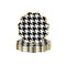 YIWU DAMAI Everyday Entertaining Sophisticated Chic Patterns Small Dessert Paper Plates, 8 Inches, 8 Count 810120719481