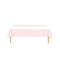 YIWU DAMAI General Birthday Blushing Hearts Rectangular Paper Table Cover, 47 x 70 Inches, 1 Count 810120719580