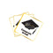 YIWU DAMAI Graduation Graduation Large Lunch Napkins, English, 16 Count 840482501851