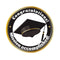 YIWU DAMAI Graduation Graduation Large Round Lunch Paper Plates, English, 9 Inches, 8 Count 840482501837