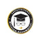 YIWU DAMAI Graduation Graduation Small Round Dessert Paper Plates, French, 7 Inches, 8 Count 840482501301