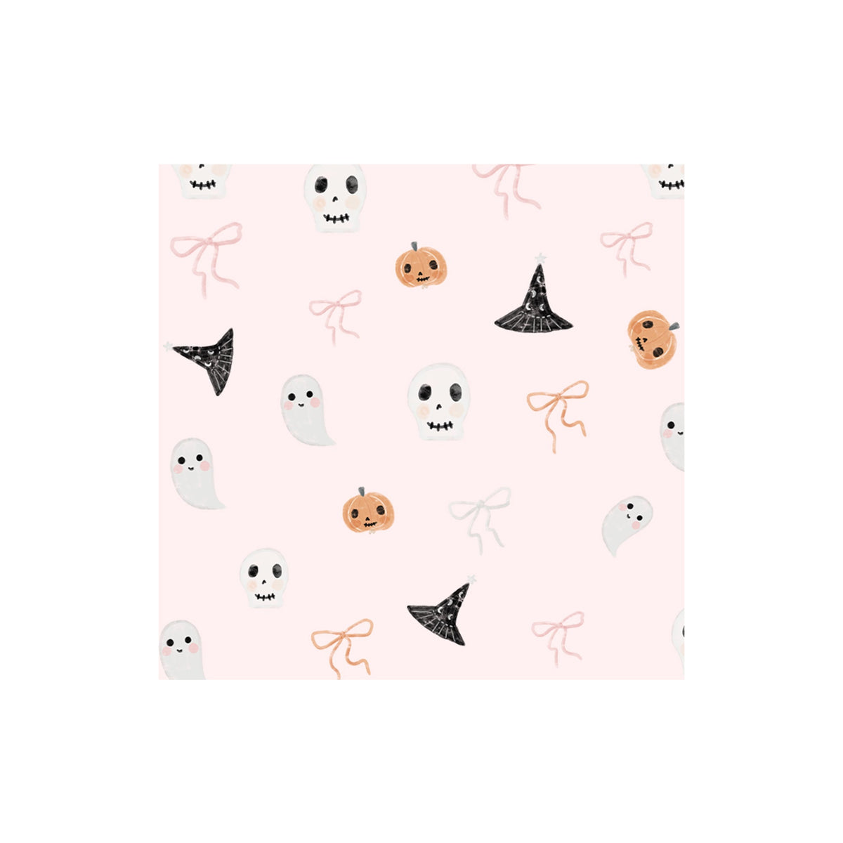 YIWU DAMAI Halloween Frightfully Adorable Large Lunch Napkins, 16 Count 840482501288