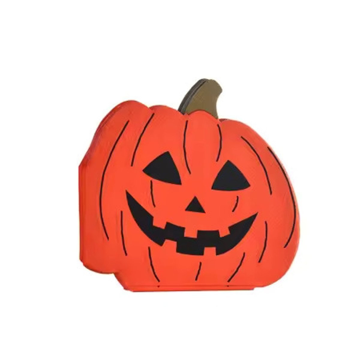 YIWU DAMAI Halloween Spooky Wonders Pumpkin Small Beverage Napkins, 16 Count 840482501646